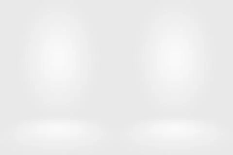 Abstract Empty Dark White Grey gradient with Black solid vignette lighting Stock Illustration