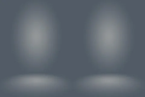 Abstract Empty Dark White Grey gradient with Black solid vignette lighting Stock Illustration