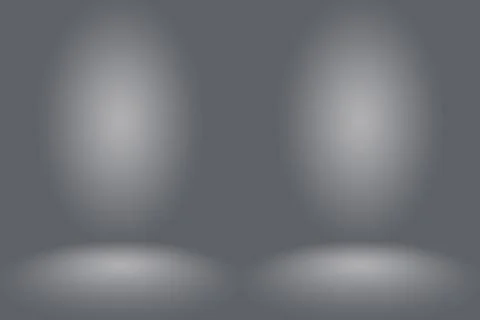 Abstract Empty Dark White Grey gradient with Black solid vignette lighting Stock Illustration