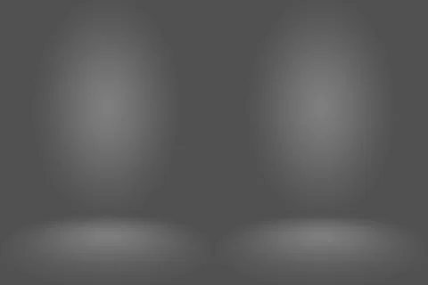 Abstract Empty Dark White Grey gradient with Black solid vignette lighting Illustrazione stock