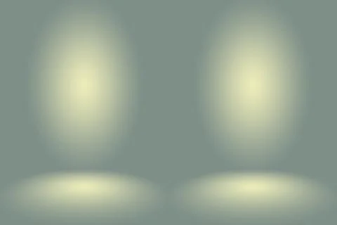 Abstract Empty Dark White Grey gradient with Black solid vignette lighting Stock Illustration