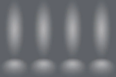 Abstract Empty Dark White Grey gradient with Black solid vignette lighting Stock Illustration