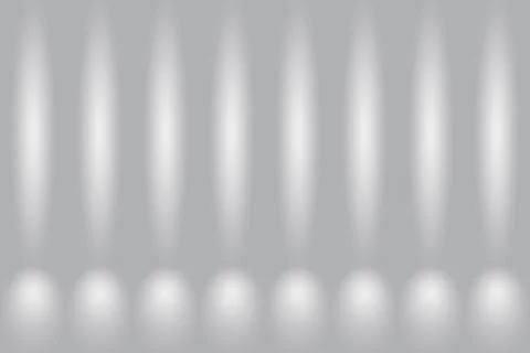 Abstract Empty Dark White Grey gradient with Black solid vignette lighting Stock Illustration