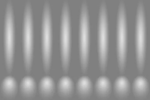 Abstract Empty Dark White Grey gradient with Black solid vignette lighting Stock Illustration