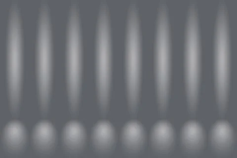 Abstract Empty Dark White Grey gradient with Black solid vignette lighting Stockillustratie