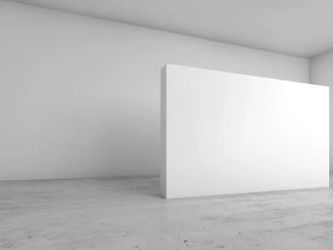 Abstract empty interior background 3 d render Illustrazione stock