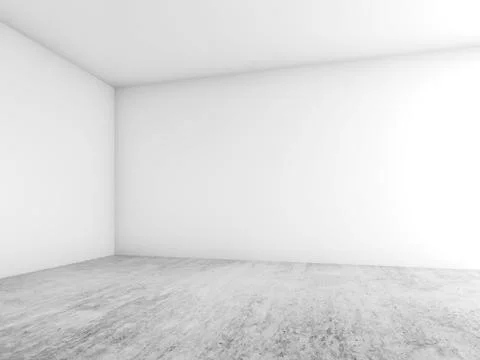 Abstract empty interior background, 3d render Illustrazione stock