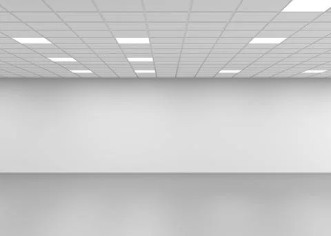 Abstract empty open space office Ilustración de archivo