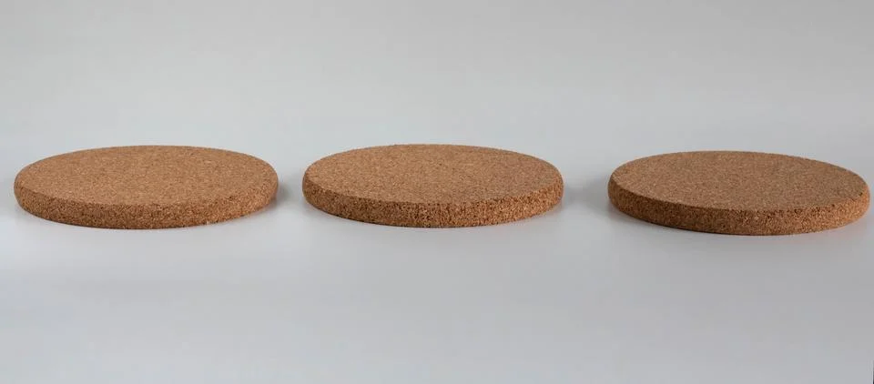 Abstract empty podium of round shape on a white background for advertising your Stock Photos