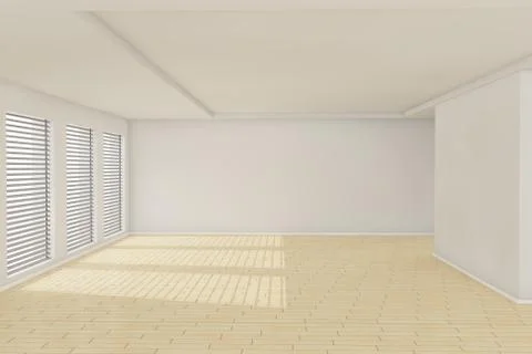 Abstract empty room Stock-Illustration