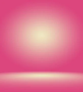 Abstract empty smooth light pink studio room background, Use as montage for Stock Illustration