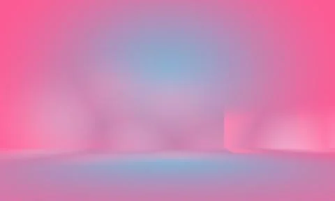 Abstract empty smooth light pink studio room background, Use as montage for Illustrazione stock