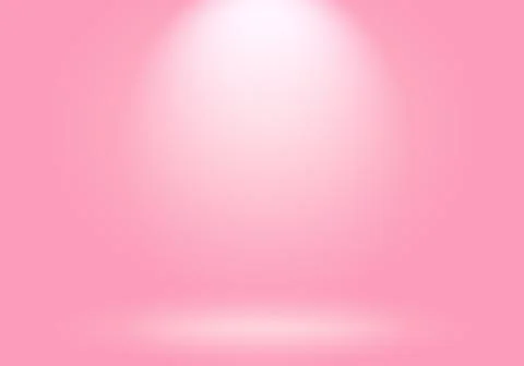 Abstract empty smooth light pink studio room background, Use as montage for Stock Illustration