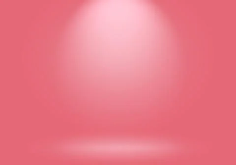 Abstract empty smooth light pink studio room background, Use as montage for Stock Illustration