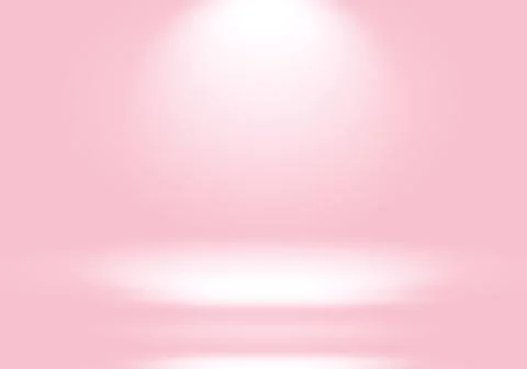 Abstract empty smooth light pink studio room background, Use as montage for Illustrazione stock