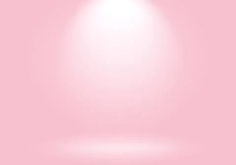 Abstract empty smooth light pink studio room background, Use as montage for Stock Illustration