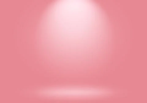 Abstract empty smooth light pink studio room background, Use as montage for Illustrazione stock