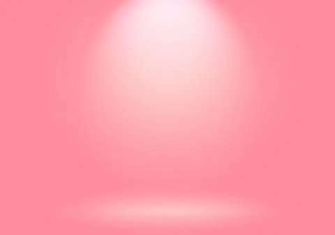 Abstract empty smooth light pink studio room background, Use as montage for Illustrazione stock
