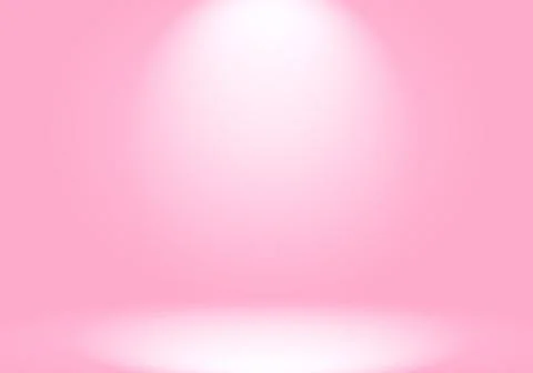 Abstract empty smooth light pink studio room background, Use as montage for Stock Illustration