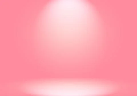 Abstract empty smooth light pink studio room background, Use as montage for Stock Illustration