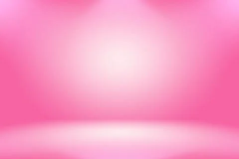 Abstract empty smooth light pink studio room background, Use as montage for Stock Illustration