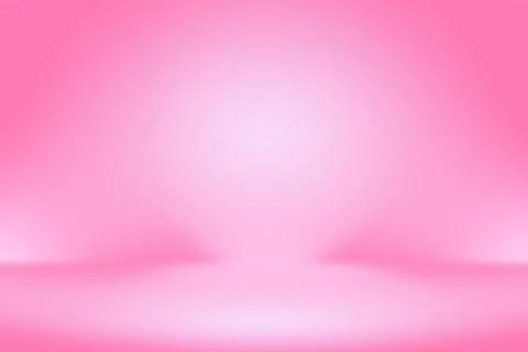Abstract empty smooth light pink studio room background, Use as montage for Stock Illustration