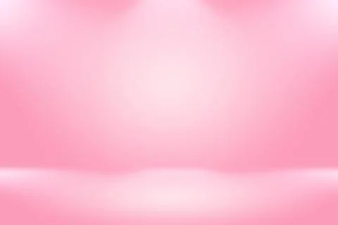 Abstract empty smooth light pink studio room background, Use as montage for Stock Illustration