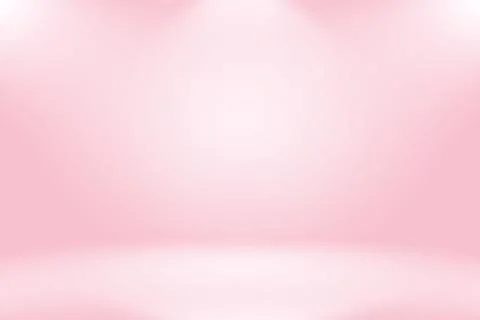 Abstract empty smooth light pink studio room background, Use as montage for Stock Illustration