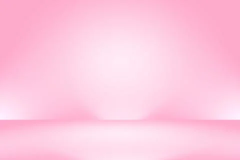 Abstract empty smooth light pink studio room background, Use as montage for Stock Illustration