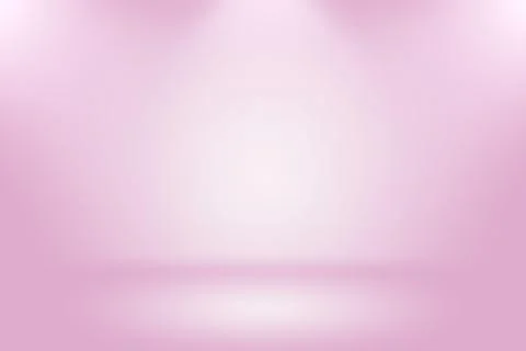 Abstract empty smooth light pink studio room background, Use as montage for Illustrazione stock