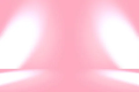 Abstract empty smooth light pink studio room background, Use as montage for Stock Illustration