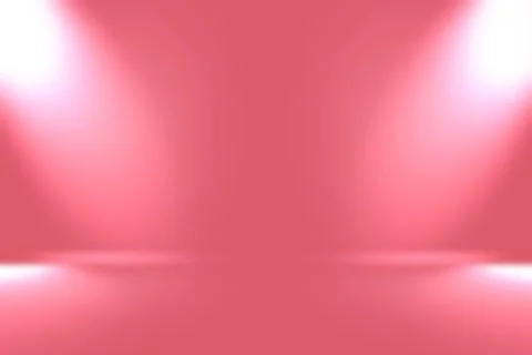 Abstract empty smooth light pink studio room background, Use as montage for Stock Illustration