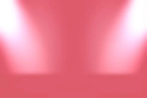 Abstract empty smooth light pink studio room background, Use as montage for Stock Illustration