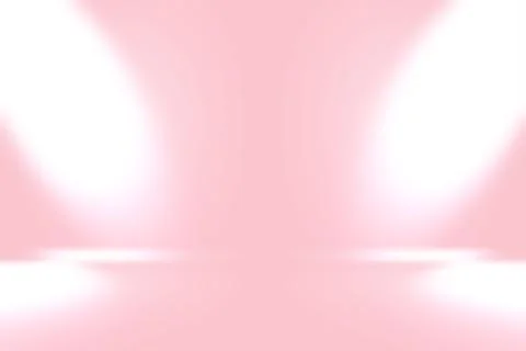 Abstract empty smooth light pink studio room background, Use as montage for Illustrazione stock