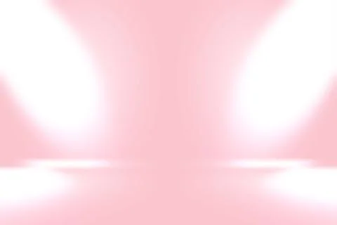 Abstract empty smooth light pink studio room background, Use as montage for Stockillustratie