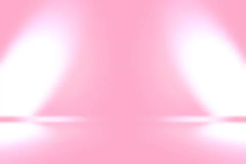 Abstract empty smooth light pink studio room background, Use as montage for Stock Illustration