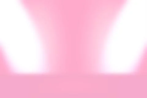 Abstract empty smooth light pink studio room background, Use as montage for Stock Illustration