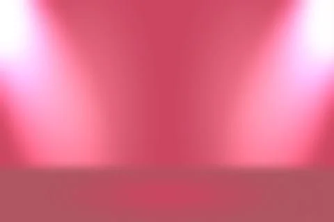 Abstract empty smooth light pink studio room background, Use as montage for Stock Illustration