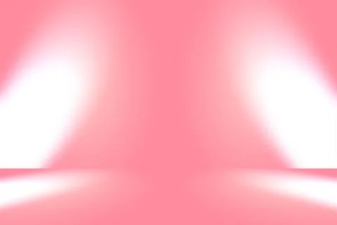 Abstract empty smooth light pink studio room background, Use as montage for Stock Illustration