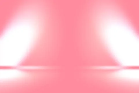 Abstract empty smooth light pink studio room background, Use as montage for Stock Illustration
