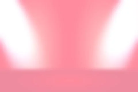 Abstract empty smooth light pink studio room background, Use as montage for Stock Illustration