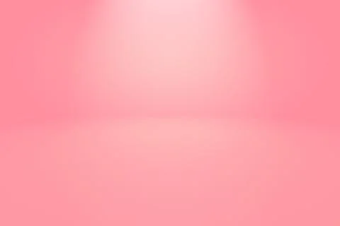 Abstract empty smooth light pink studio room background, Use as montage for Stock Illustration