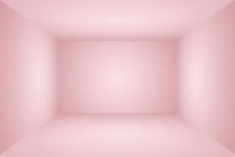 Abstract empty smooth light pink studio room background, Use as montage for Stock Illustration