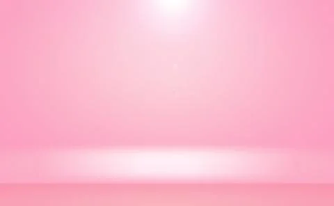 Abstract empty smooth light pink studio room background, Use as montage for Stock Illustration