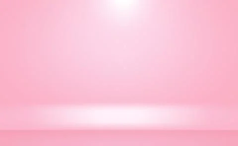 Abstract empty smooth light pink studio room background, Use as montage for Illustrazione stock