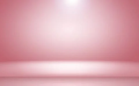 Abstract empty smooth light pink studio room background, Use as montage for Illustrazione stock