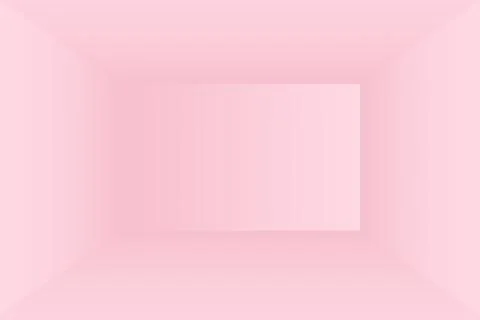 Abstract empty smooth light pink studio room background, Use as montage for Illustrazione stock