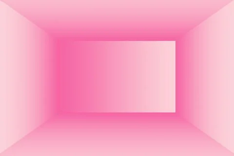Abstract empty smooth light pink studio room background, Use as montage for Stock Illustration