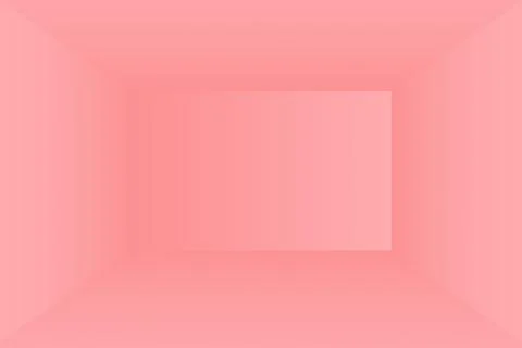 Abstract empty smooth light pink studio room background, Use as montage for Stock Illustration