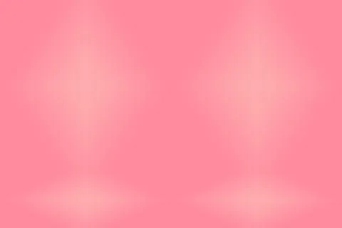 Abstract empty smooth light pink studio room background, Use as montage for Stock Illustration